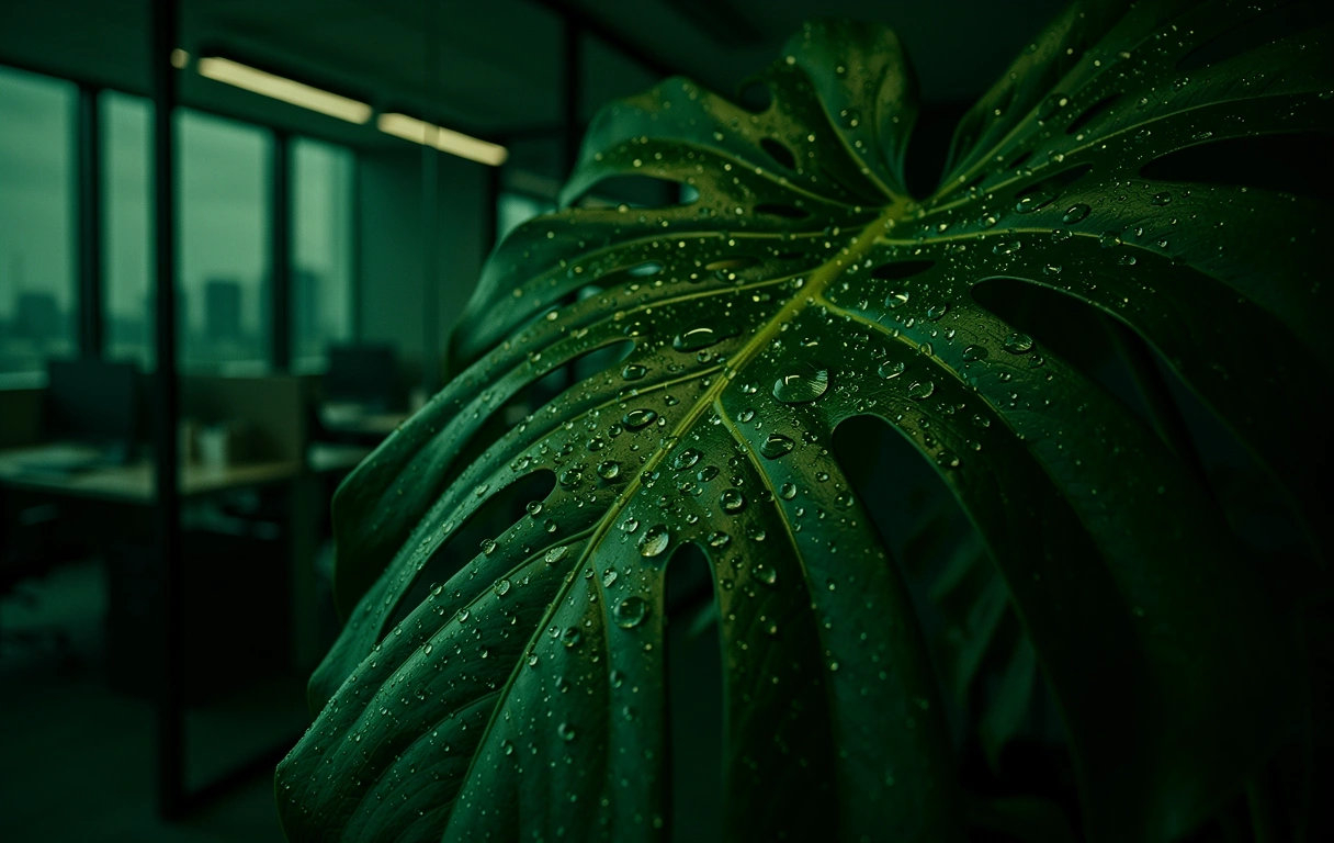 Botanical detail representing growth and structure